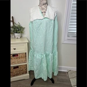 Vintage Homemade Maternity Dress